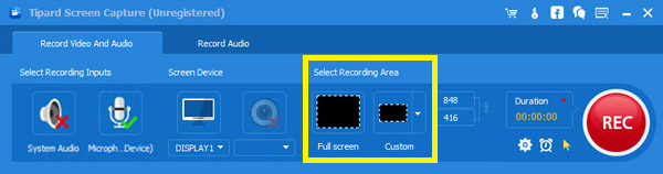 tp screen capture