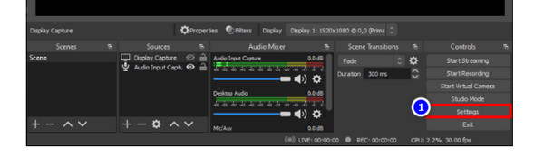 Configurações de OBS