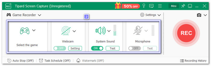 Pick Your Game And Enable Webcam And Microphone