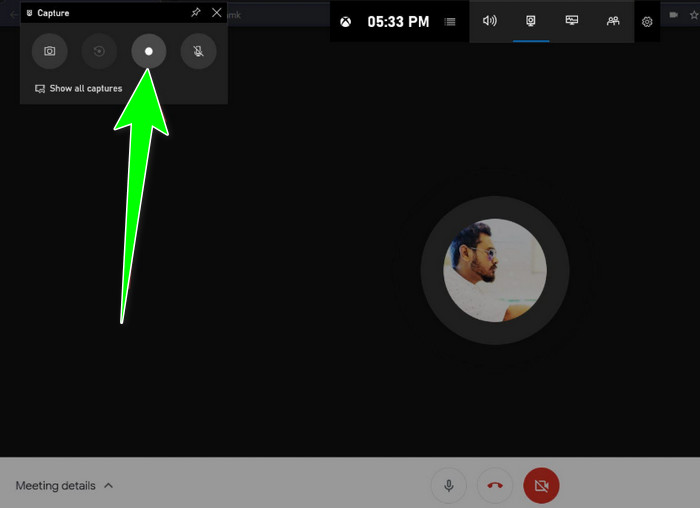 Google Meet Screen Recorder