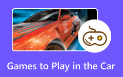 ألعاب للعب في السيارة