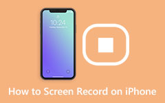 Skærmoptagelse på iPhone