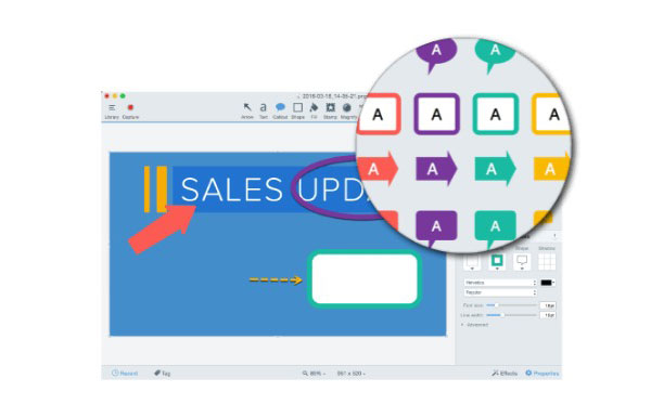 Snagit - Logiciel similaire d'enregistrement de Smart Screen Movavi