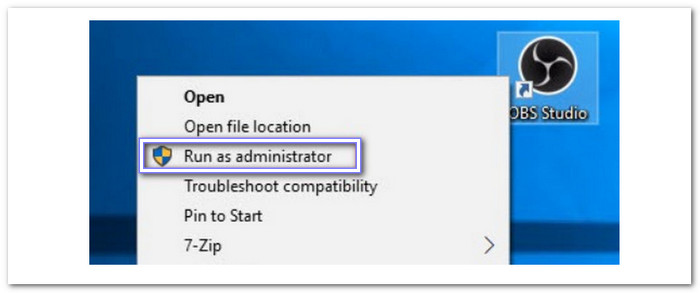 Run As An Administrator