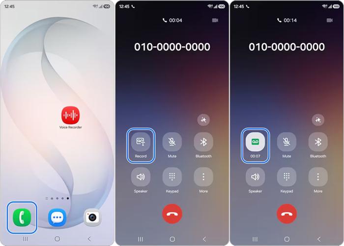 Record Call Samsung