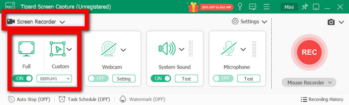 Screen Recorder Full Custom