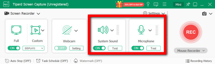 System Sound Microphone
