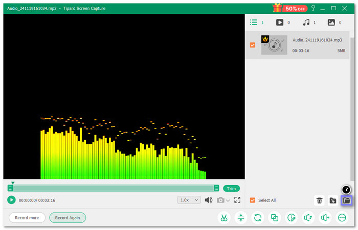 Save Your Recorded Sound