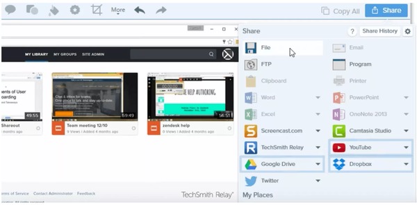 Snagit - Nahrávání videí Google Hangout na počítači Mac