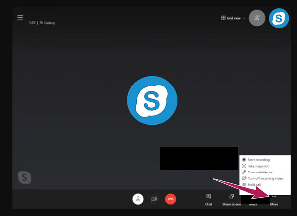 Skype 通話の録音
