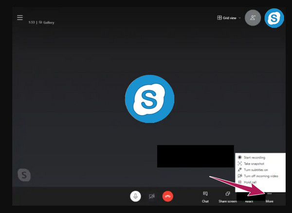 Skype Spela in samtal