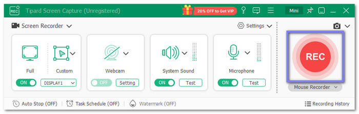 Start Recording Your Screen