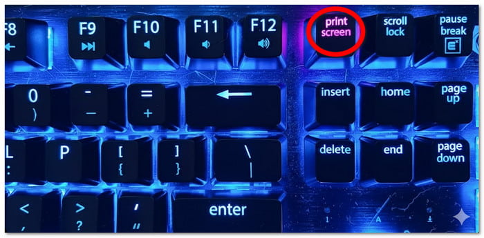 Using The Print Screen Key