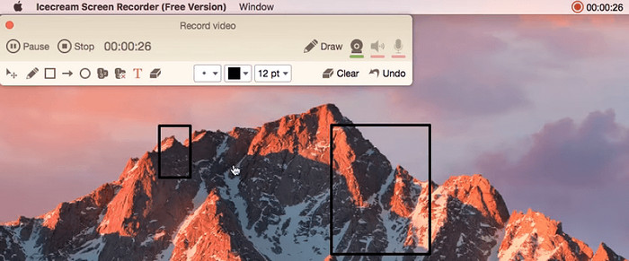Icecream Screen Recorder for Mac