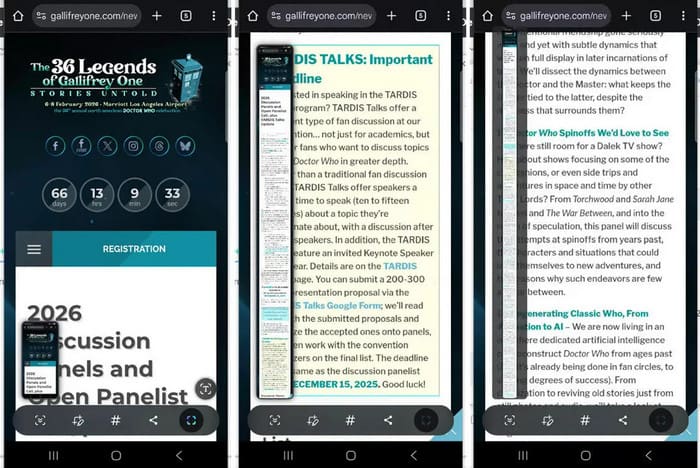 Android Scrolling Screenshot