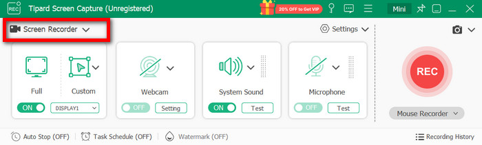 Tipard Screen Recorder