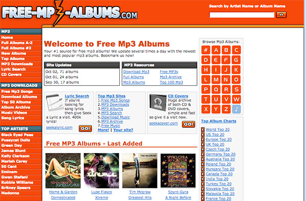 where to download full albums free mp3