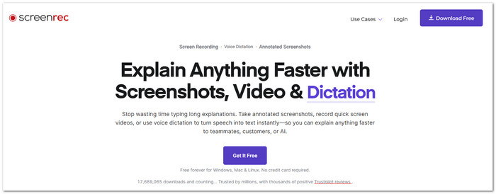ScreenRec Best Alternative to Snagit