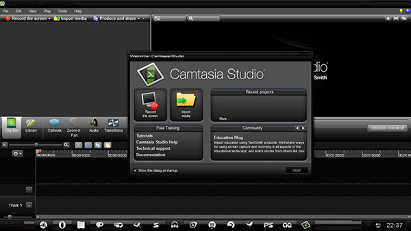 camtasia استوديو