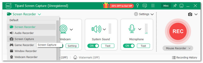 Tipard Screen Capture Best Alternatives to Windows Snipping Tool