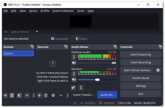OBS Studio Top Alternative to Xbox Game Bar