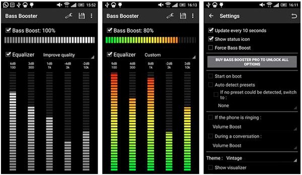 Android用10ベスト音楽イコライザーは、最高のオーディオを得る