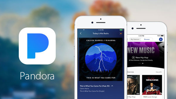 Pandora music streaming store