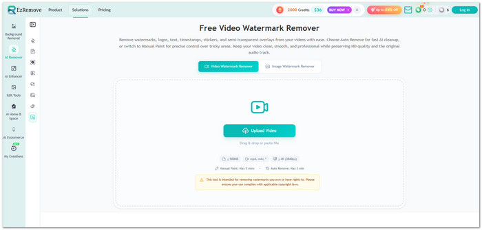 EzRemove Odstranit vodoznak