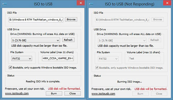 ISO إلى USB