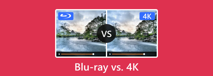 قارن Blu-ray و 4K