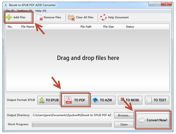 ebook till epub pdf azw converter