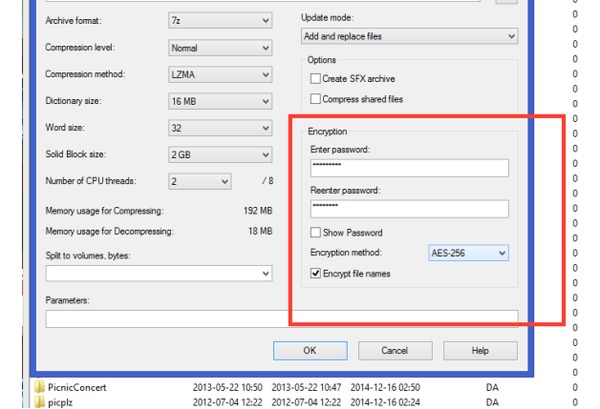 7-Zip'i Deneme