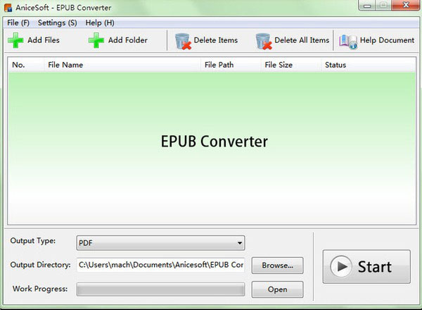 Convertidor EPUB