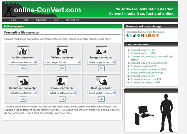 Online konverze