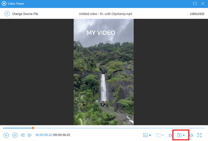 Tap Snapshot Tipard