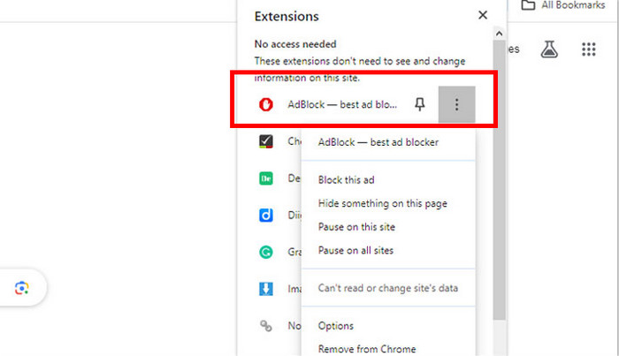 Remove Disable Adblocker