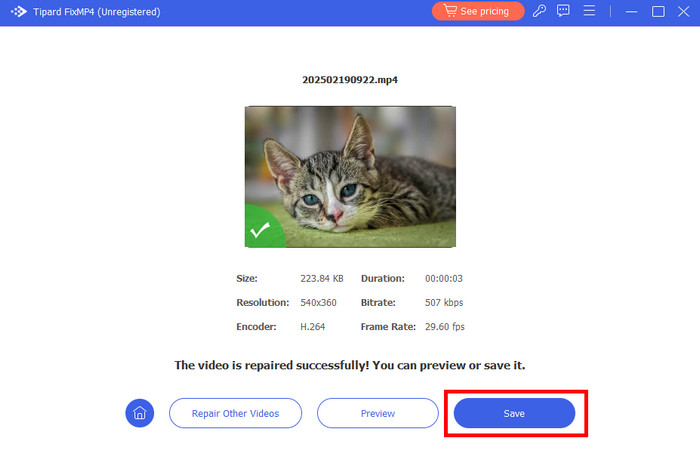 Save Video Tipard