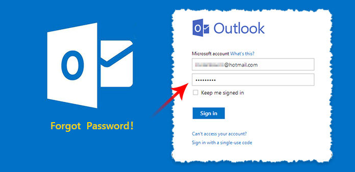 Забыли пароль для Outlook