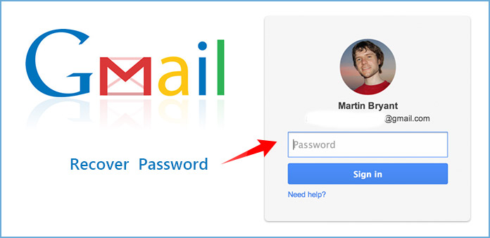 Gmail-salasanan palautus