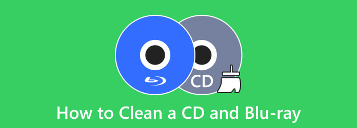 Sådan renses CD Blu-ray