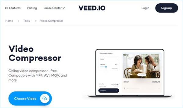 Compresseur vidéo Veed