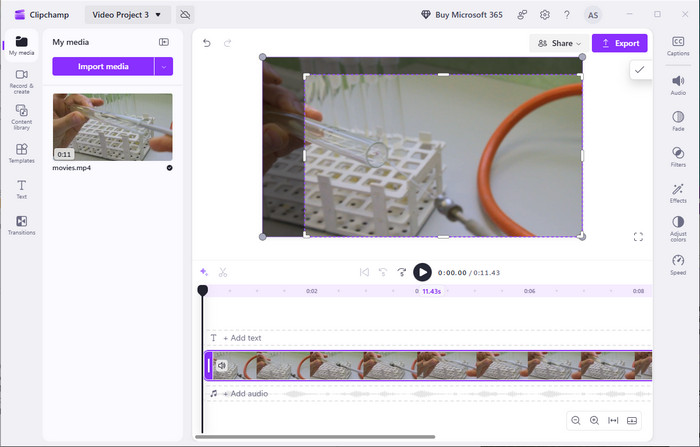 Export Cropped Video