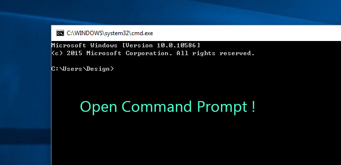 Så här öppnar du Command Prompt