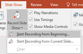 Start Recording From Beginning