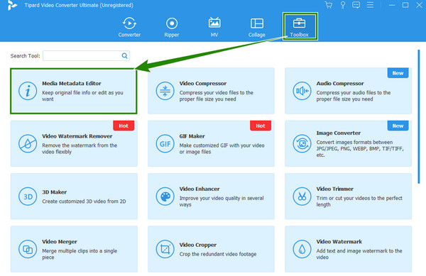 Tipard Metadata Editor