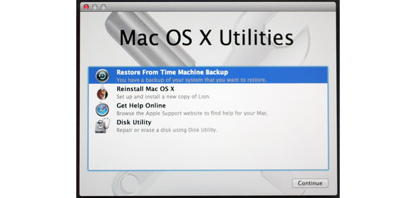 how to restore macbook pro os x to factory settings