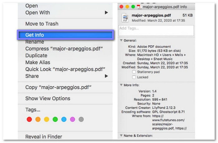 Macos View Metadata