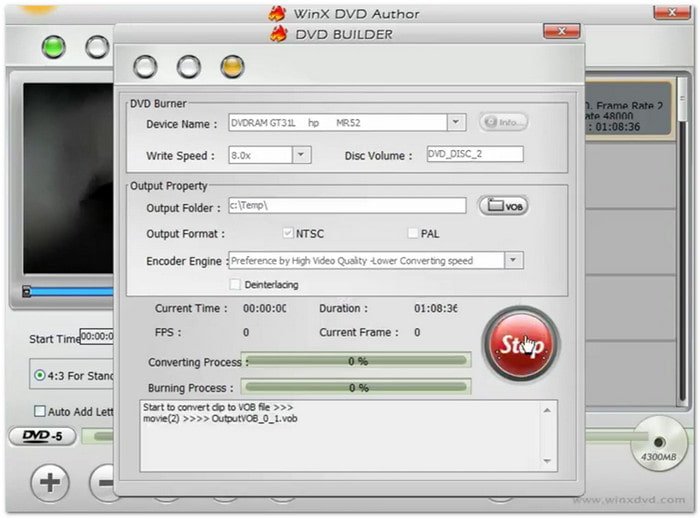 WinX DVD Author Top ImgBurn Alternative