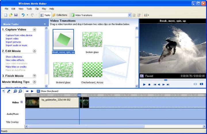 Το Windows Movie Maker