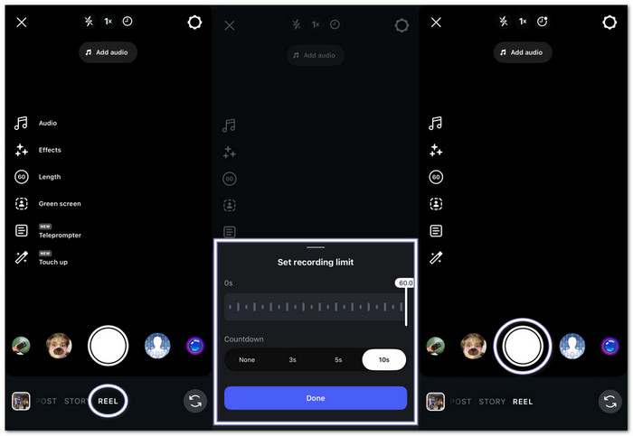 Make a Video Longer on Instagram via the Timer Feature